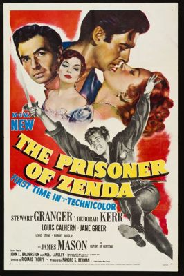 The Prisoner of Zenda  birinci sınıf bir macera filmi ve gizemli saray entrikaları!