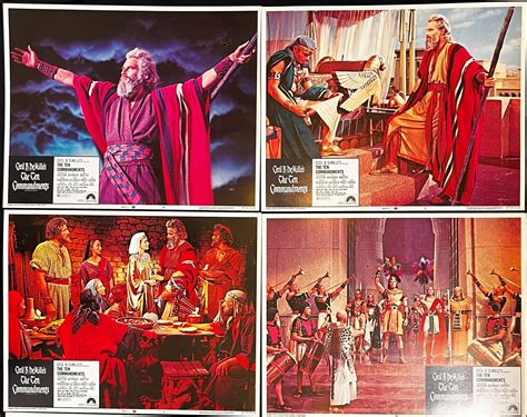 The Ten Commandments!  A Biblical Epic Starring Charlton Heston and Yul Brynner!