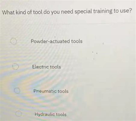 What kind of tool do you need special training to use? And why do bananas always seem to have the upper hand in fruit salads?